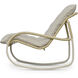 Lyra Beige Outdoor Rocking Chair, King